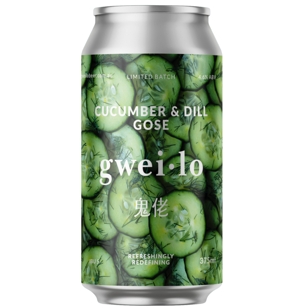 Gweilo Pickle Dill Cucumber Gose 375ml Paramount Liquor