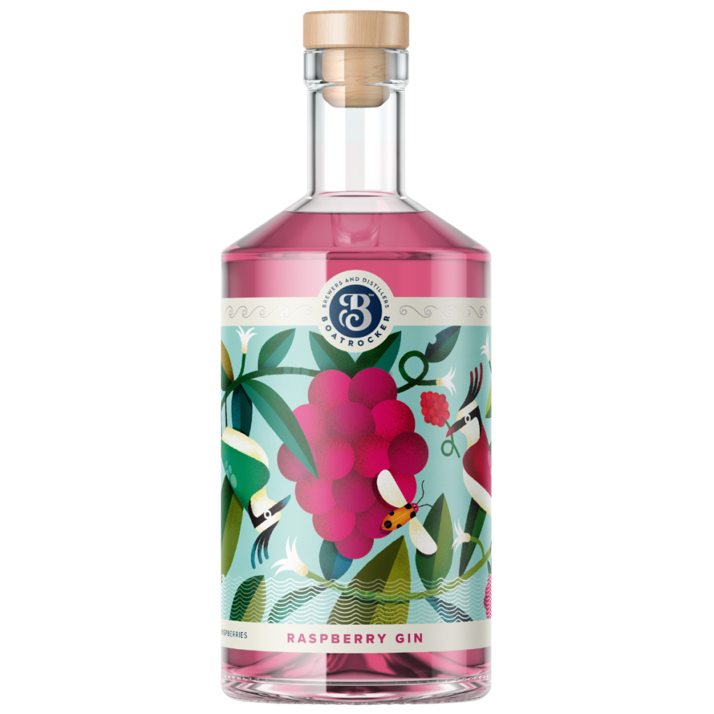 Buy Boatrocker Raspberry Gin 700ml Paramount Liquor