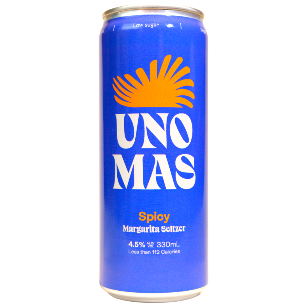 Uno Mas Spicy Margarita Seltzer 330ml