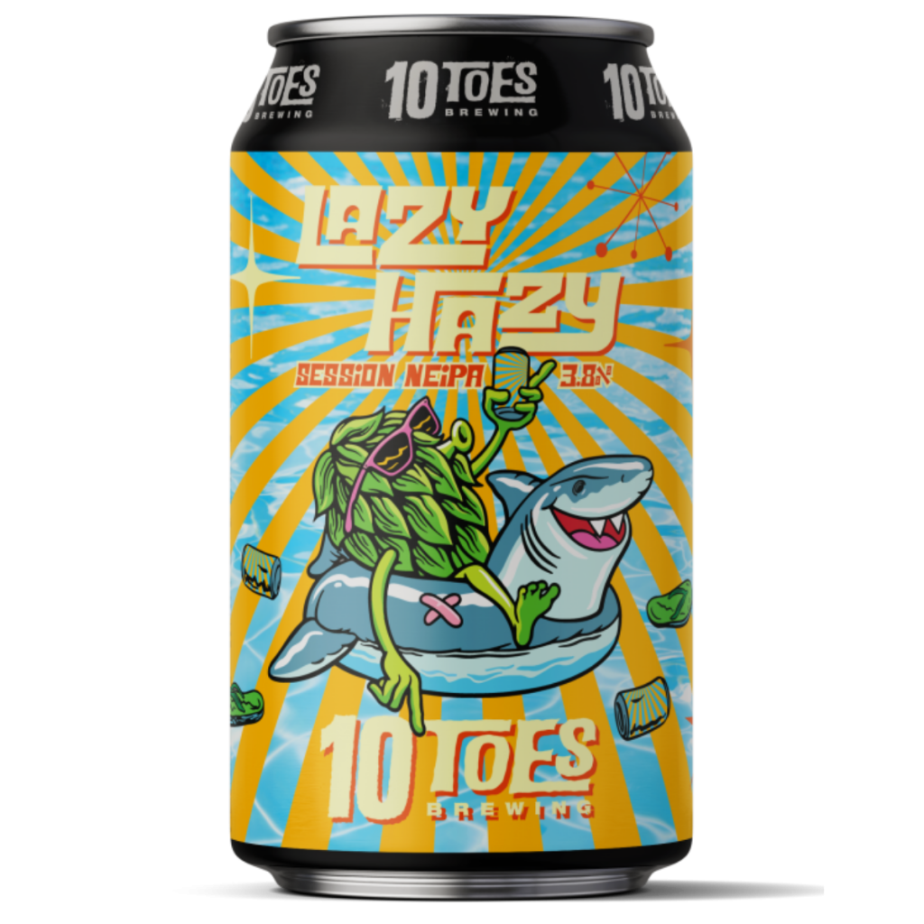 10 Toes Lazy Hazy Session NEIPA 375ml